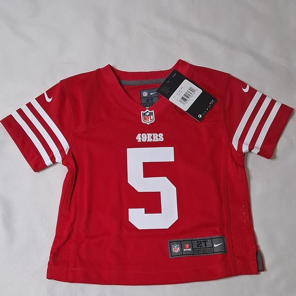 Nike Other - Nike Red Kids' San Francisco 49ers #5 Football Jersey